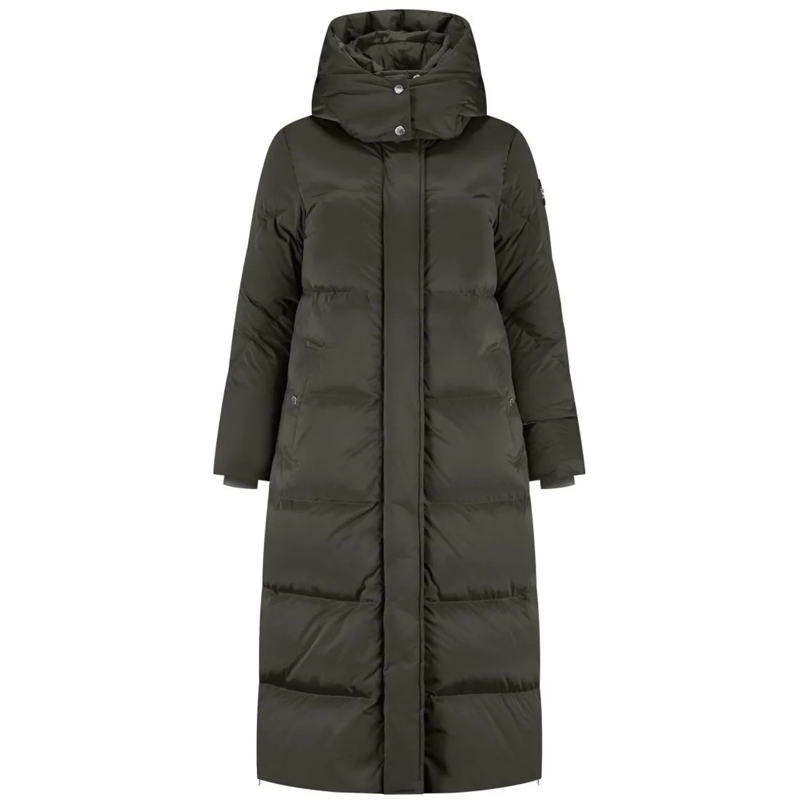 Woolrich Übergangsjacke Dames - Aurora Long Parka grün