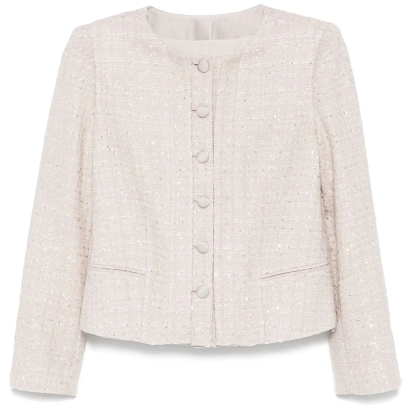 Emporio Armani Veste de transition Jackets Sand beige