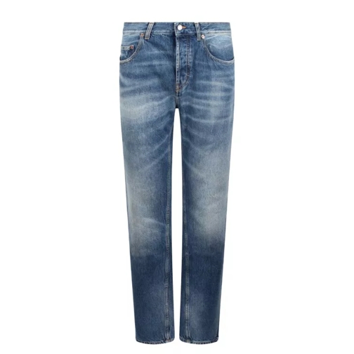 Saint Laurent Deauville Beach Blue Denim Jeans Blue 