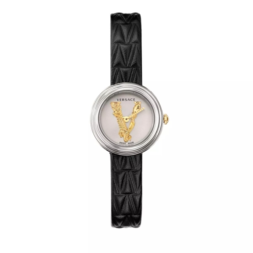 Versace VIRTUS MINI Watch Black Montre habillée