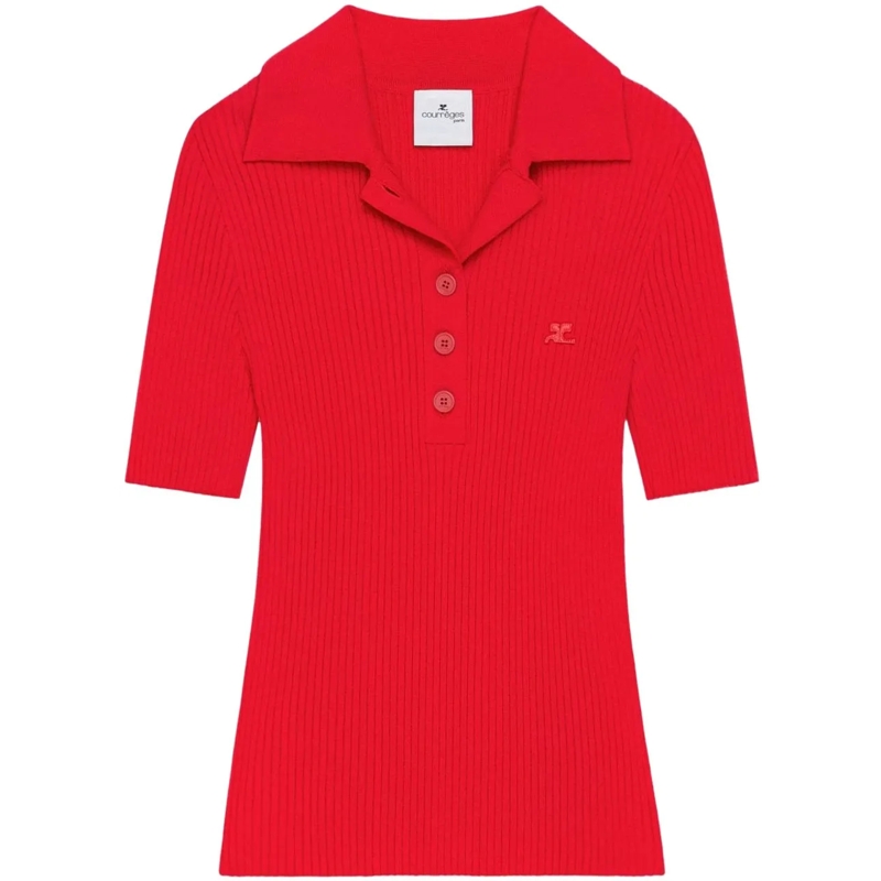 Courrèges  Sweaters Red rot