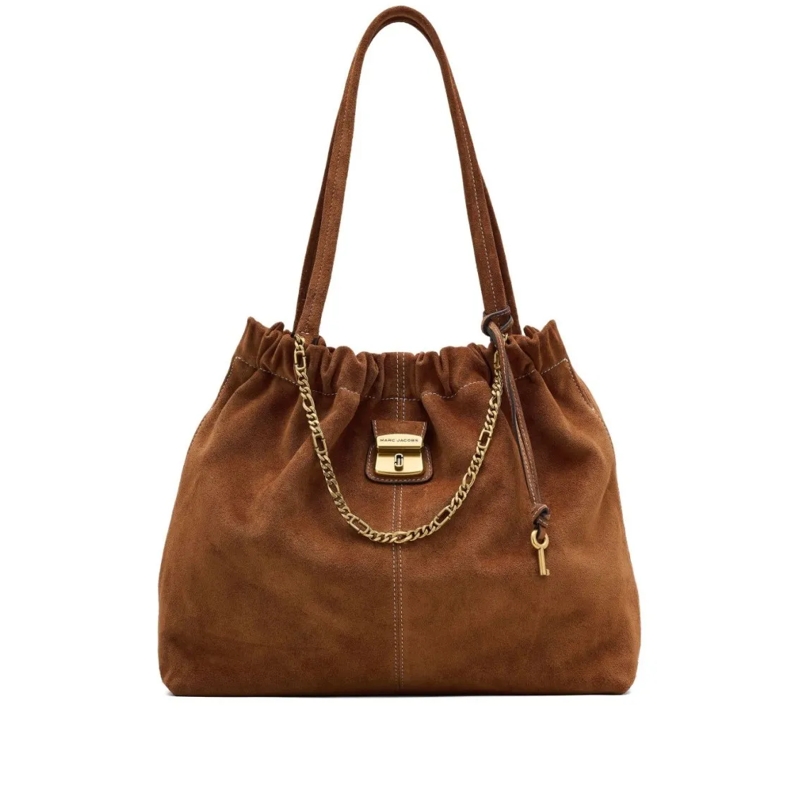 Marc Jacobs Schultertasche Ruched Top Edge Handbag Red