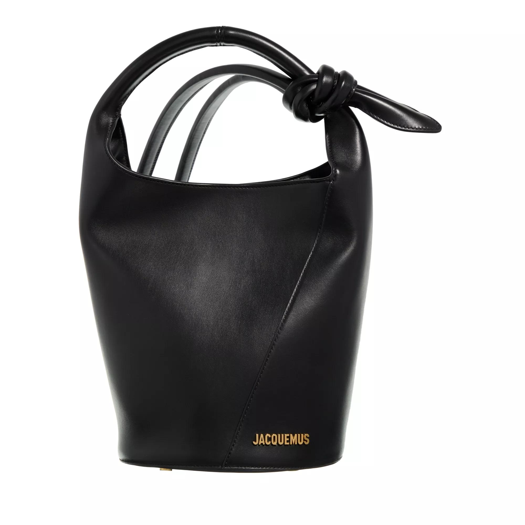 Jacquemus Beuteltasche - Le Petit Tourni - Gr. unisize - in Schwarz - für Damen