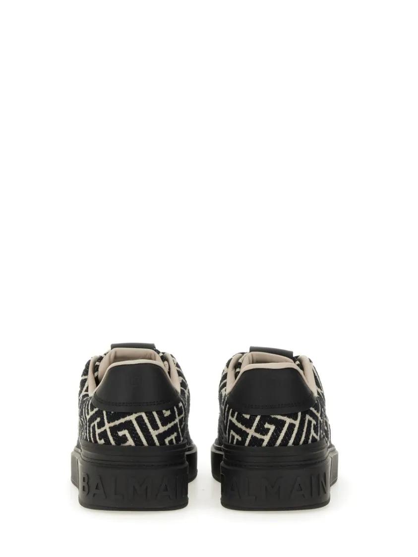 Thumbnail - Balmain Low-Top Sneaker - "B-Court" Sneaker - Gr. 40 (EU) - in Bunt - für Damen