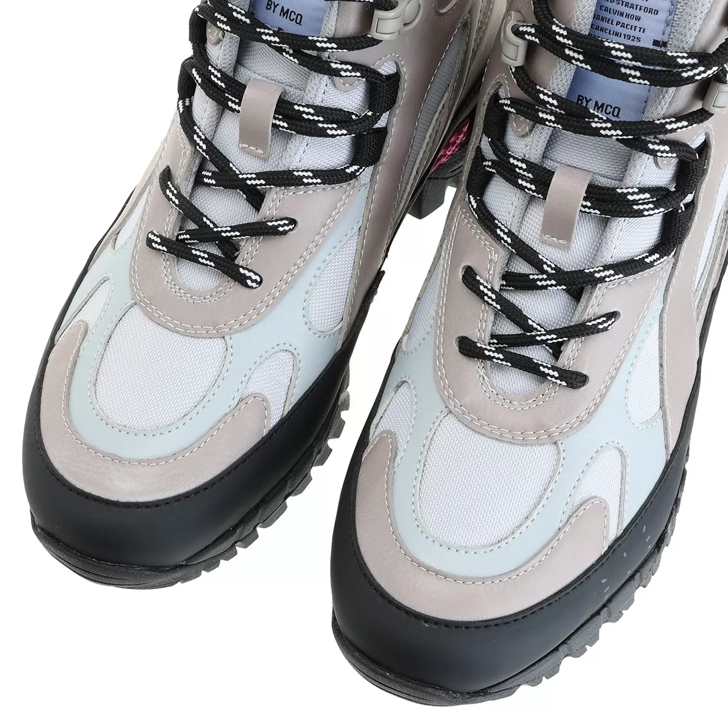 McQ Gr9 Grow Up Boot Light Grey Lace up Boots