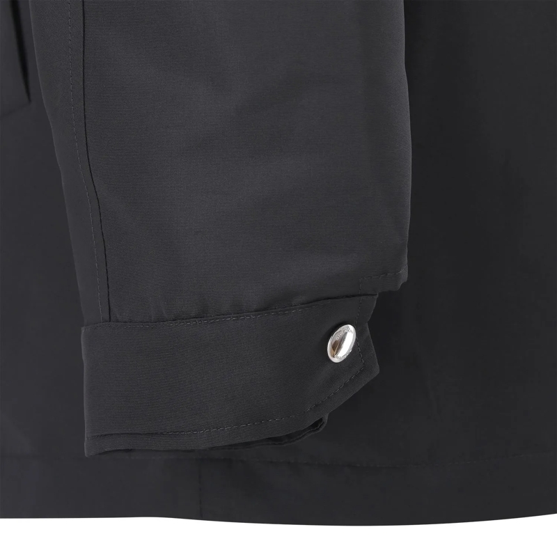 Givenchy  Pointed Collar Black Button-Up Coach Jacket Black(Image 10)