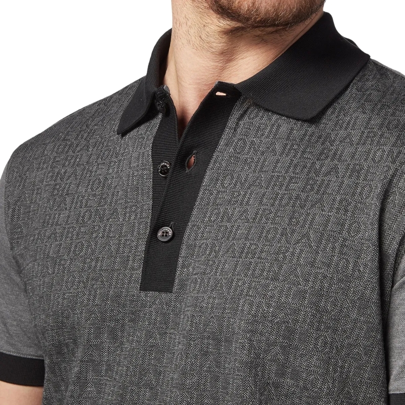 BILLIONAIRE Top Poloshirt grau(Image 4)