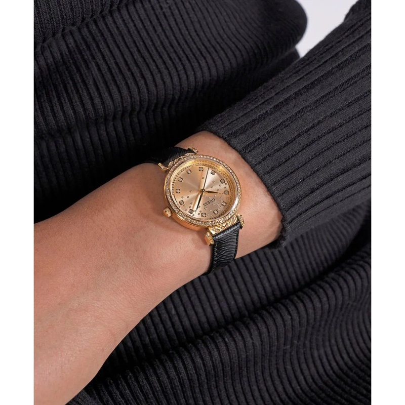 Guess Quarzuhr Quarz Analog Uhr Enchantment schwarz(Image 2)