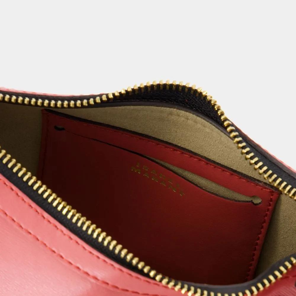 Isabel marant Hobo bags Oskan Moon Gz Purse Leather Pink in roze