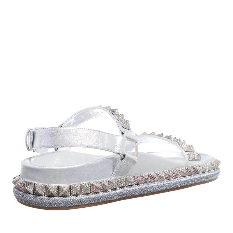 Christian Louboutin Sandalen Pyrabizz Sandal Silver(Image 6)