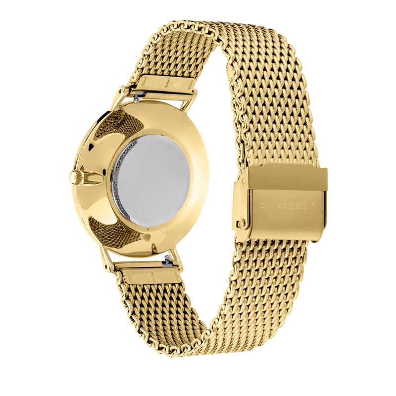 Liebeskind Berlin Quarzuhr Edelstahl Clean Glamour gold(Image 3)