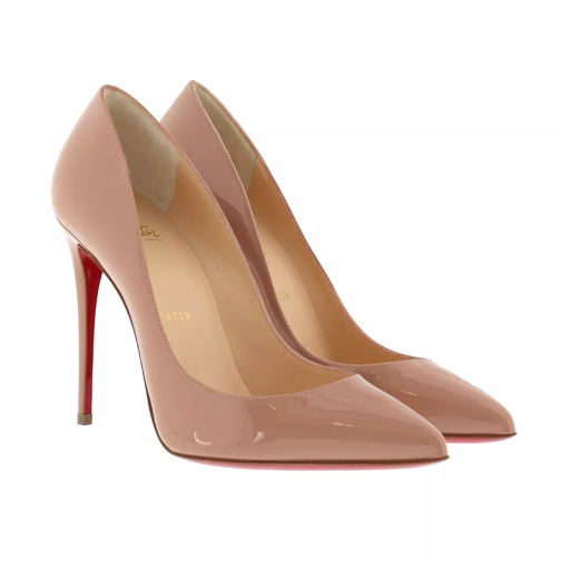 Christian Louboutin Pigalle Follies 100 Patent Pump Nude Tacchi