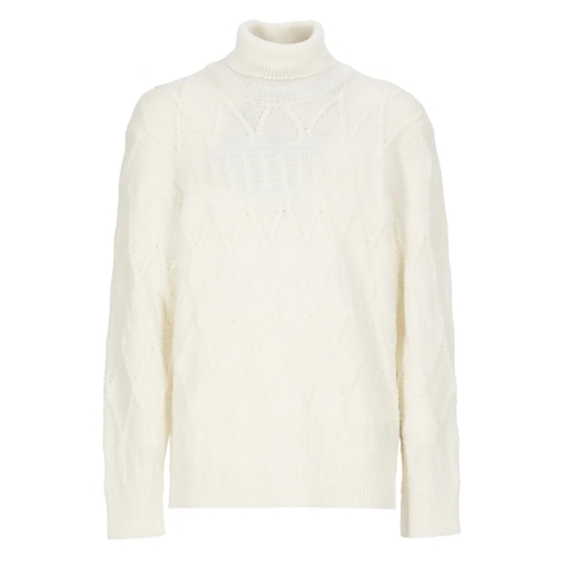 Zegna Pullover Wool Sweater Neutrals