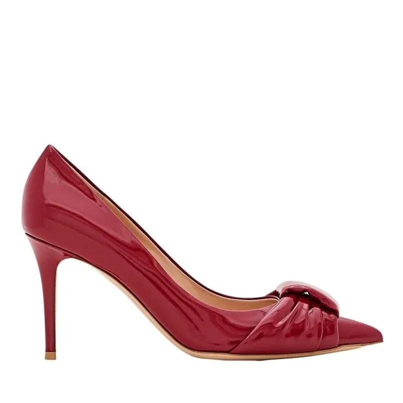 Thumbnail - Gianvito Rossi Hohe Schuhe - Pointed Toe Heels - Gr. 37 (EU) - in Rot - für Damen