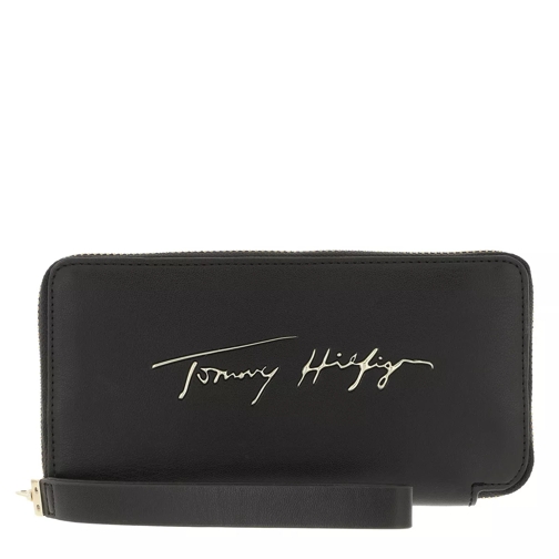 Tommy Hilfiger Iconic Tommy  Large Za Sign Zip-Around Wallet