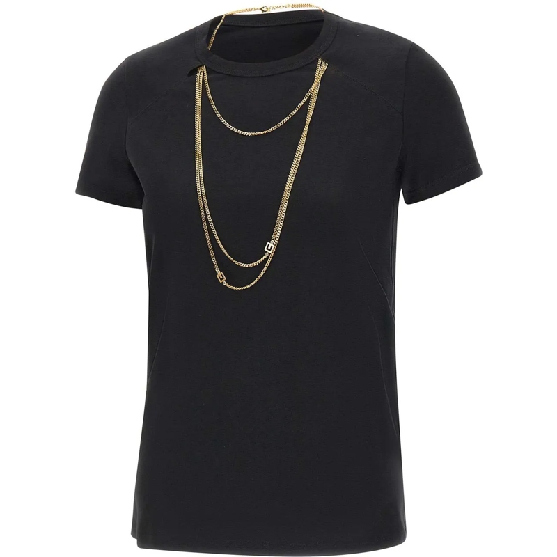 Elisabetta Franchi T-shirt T-Shirts And Polos Black schwarz