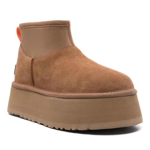 UGG Stiefel Dames Classic Mini Dipper Chestnut beige