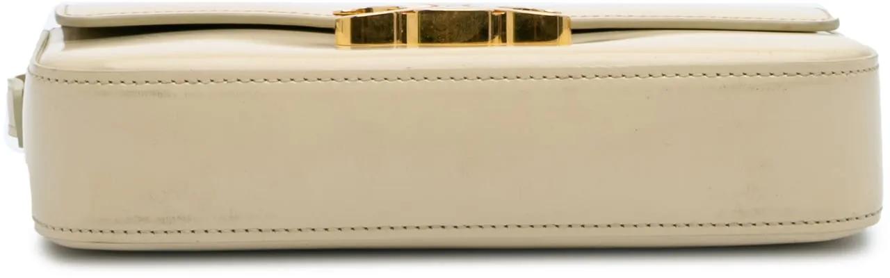 Thumbnail - Celine Hobo Bags - 2021 Shiny Calfskin Triomphe Claude Shoulder Bag - Gr. unisize - in Braun - für Damen