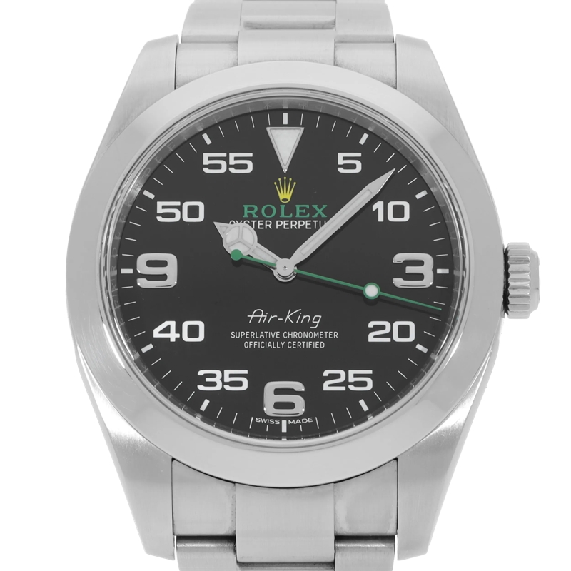 Rolex Automatisch Horloge Air-King Schwarz