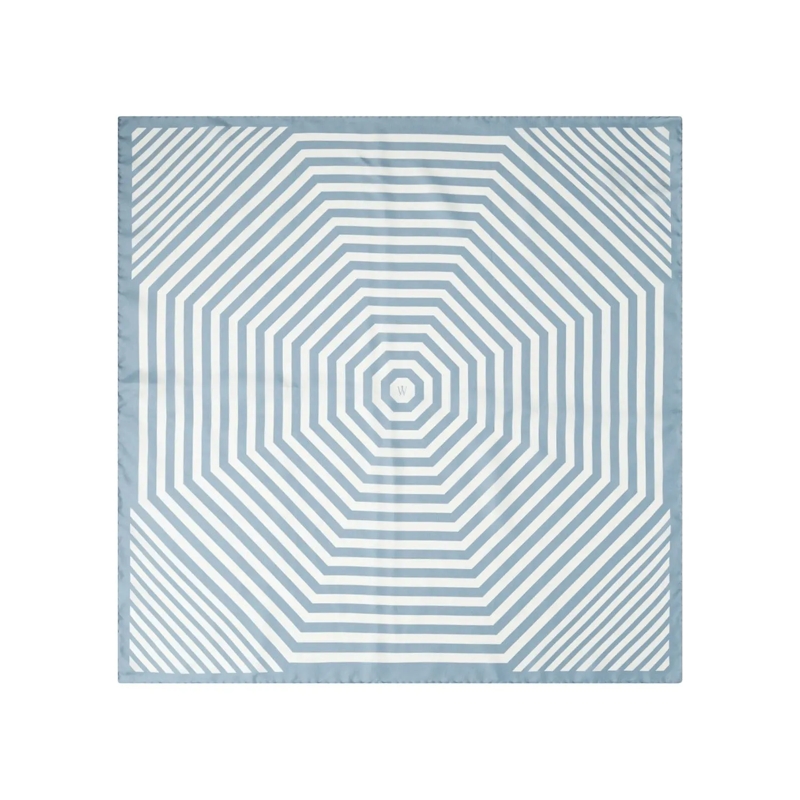 windsor. Leichter Schal Gestreiftes Tuch braun(Image 3)