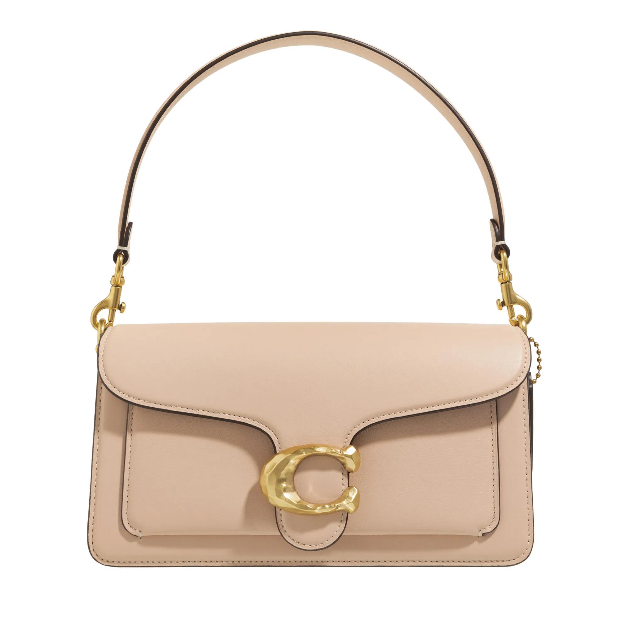 Coach Crossbody Bags - Glovetanned Leather Tabby Shoulder Bag 26 With Ham - Gr. unisize - in Gold - für Damen - aus Leder & Textil & Leder & Leder