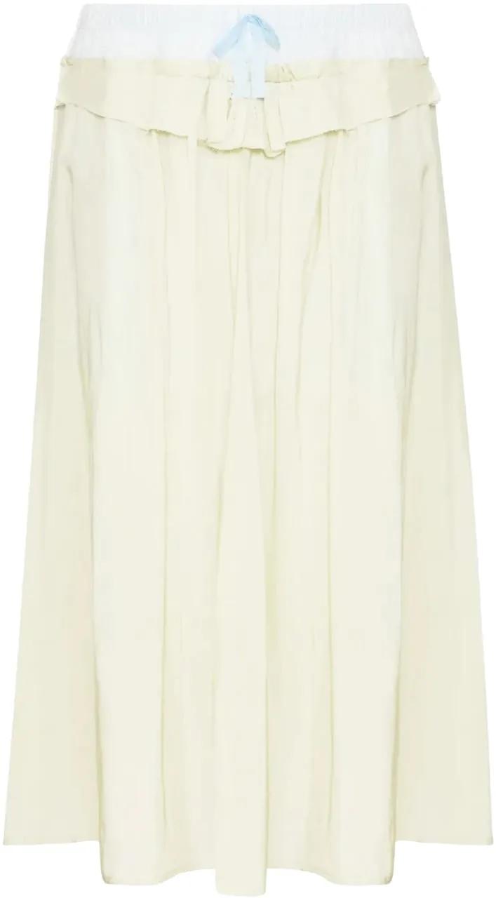 Thumbnail - Maison Margiela - Midi Skirt Butterscotch - Größe 42 - bunt