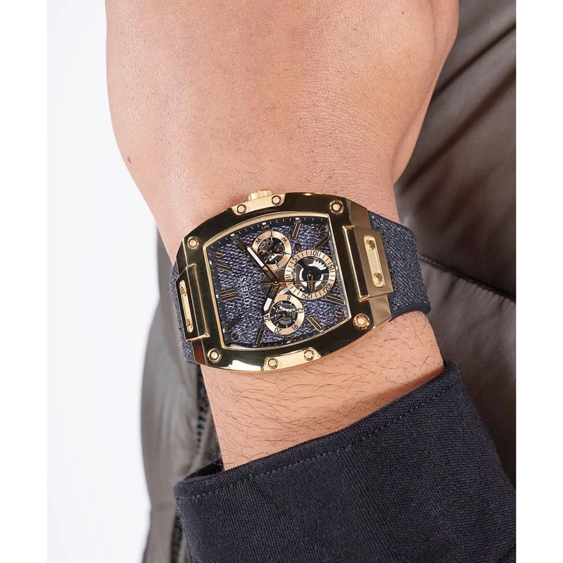 Guess Quarzuhr Quarz-Analoguhr Phoenix schwarz(Image 5)