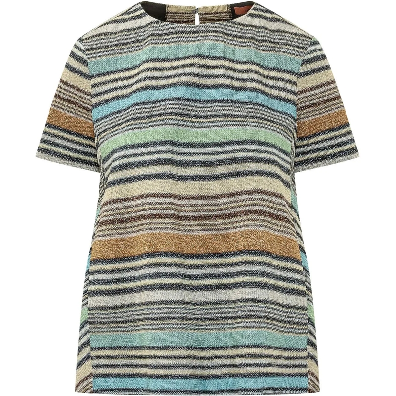 Missoni T-Shirt T-shirt a Righe mehrfarbig