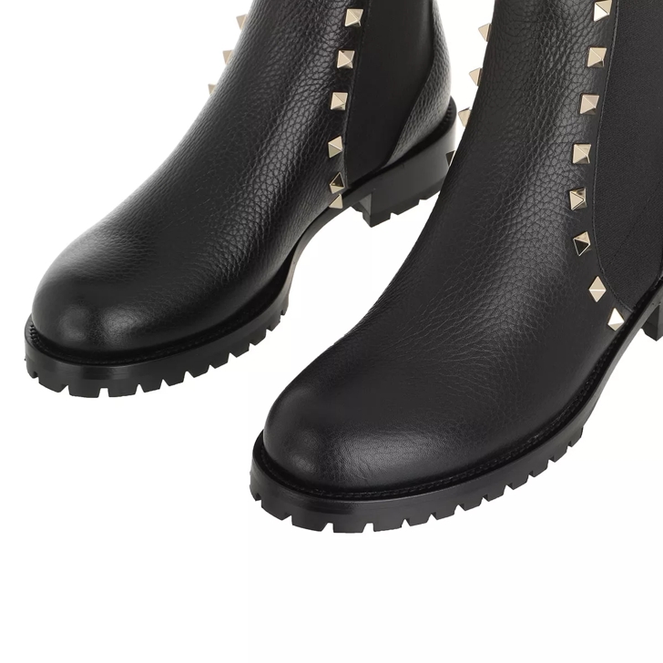 Valentino Garavani Beatle Boots Black Ankle Boot