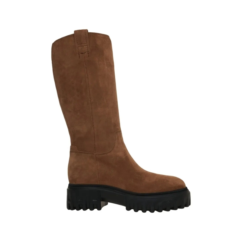 Hogan Stiefel H700' Boots Brown