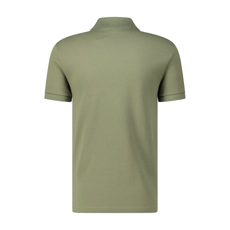 Lacoste Poloshirt Slim-Fit Polo-Shirt aus Baumwolle Dunkelrot(Image 8)