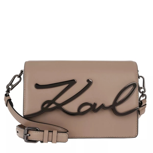 Karl Lagerfeld Karl Signature Shoulderbag Clay Crossbodytas