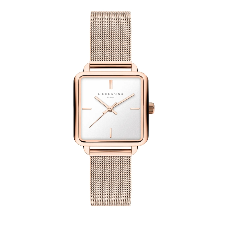 Liebeskind Berlin Quarzuhr Edelstahl Modern Mesh rose