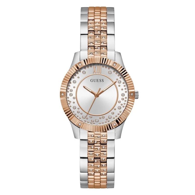 Guess Quarzuhr Quarz-Analoguhr Starstruck rosa