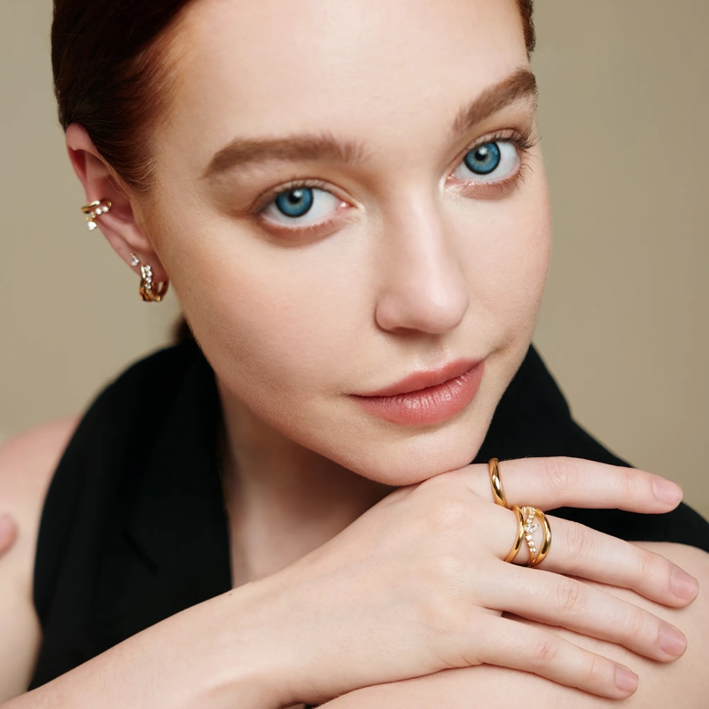 Ania Haie Ring 925er Sterlingsilber Sparkle Ring gold(Image 2)