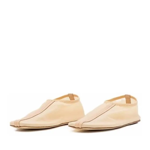 Christopher Esber Mesh Flat Neutrals Tofflor för inomhusbruk