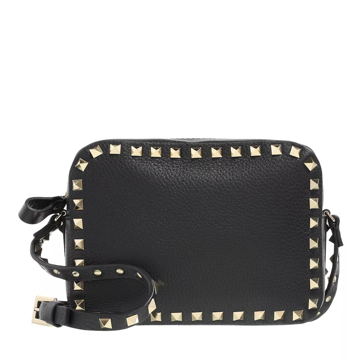 Valentino rockstud leather hot sale camera bag