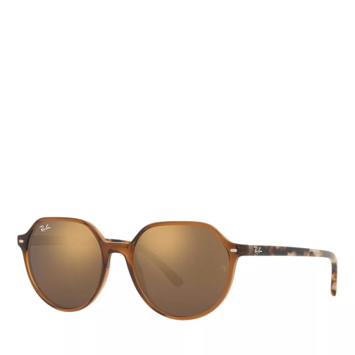 Ray-Ban 0RB2195 Transparent Brown Sonnenbrille