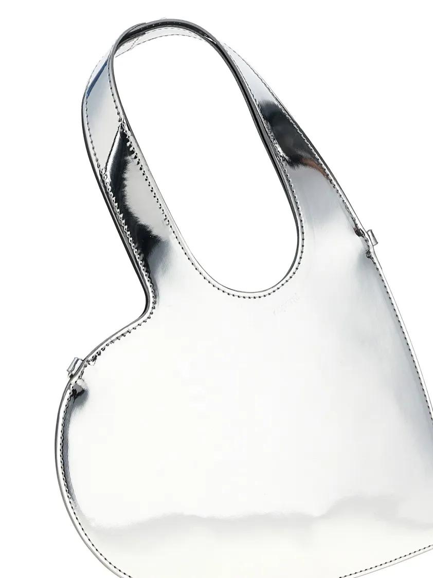 Coperni Hobo bags 'Baby Heart' Handbag in zilver