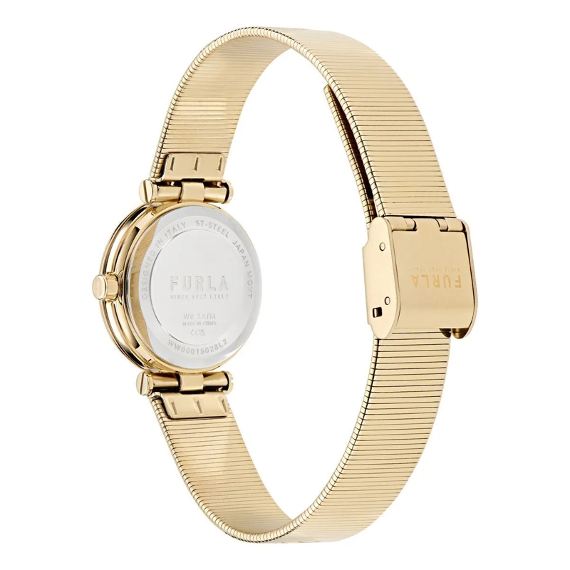 Furla Quarzuhr Quarz-Analoguhr Furla Piuma gold(Image 5)