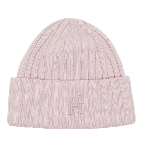 Tommy Hilfiger Th Iconic Beanie Misty Pink Cappello di lana