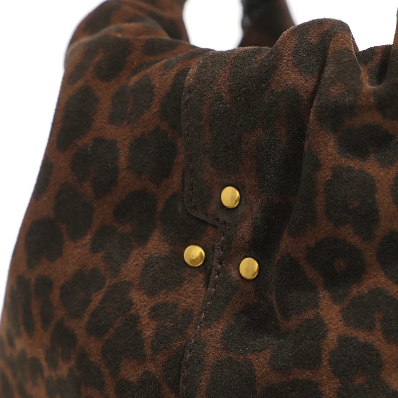 Jerome Dreyfuss Crossbody Bag Gordi S Imprime Leopard Naturel(Image 5)