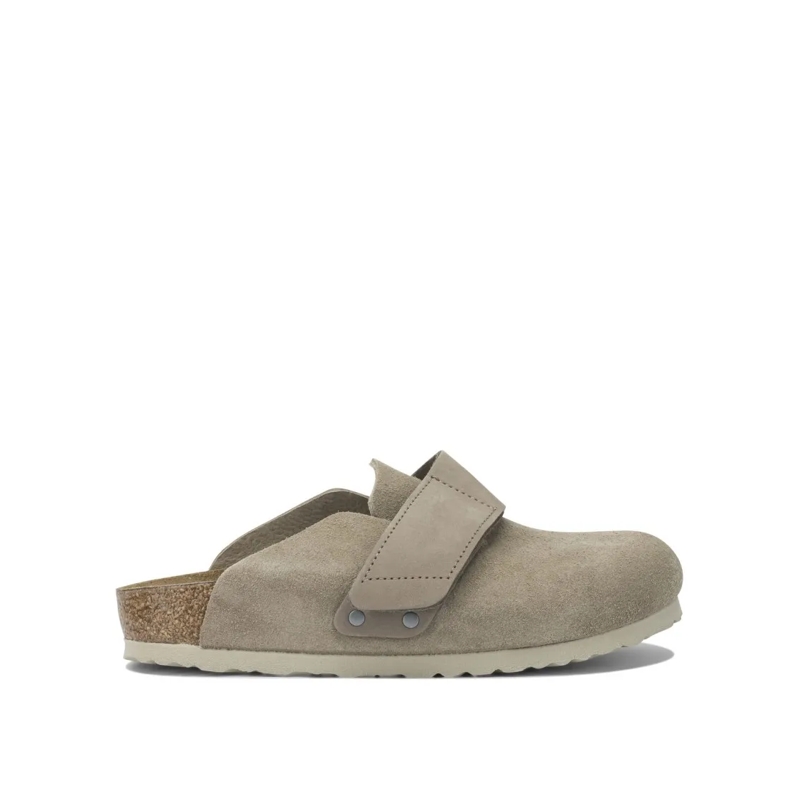 Birkenstock Sandalen Closed-Toe Sandals With Adjustable Leather Strap Green