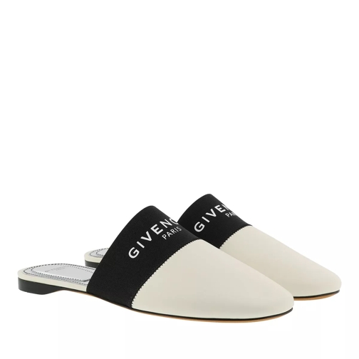 Givenchy Bedford Flat Mules Leather Beige Slipper