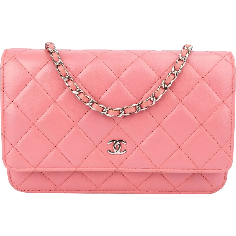 Chanel Tote Chanel Quilted Lambskin CC Wallet On Chain Crossbo rot