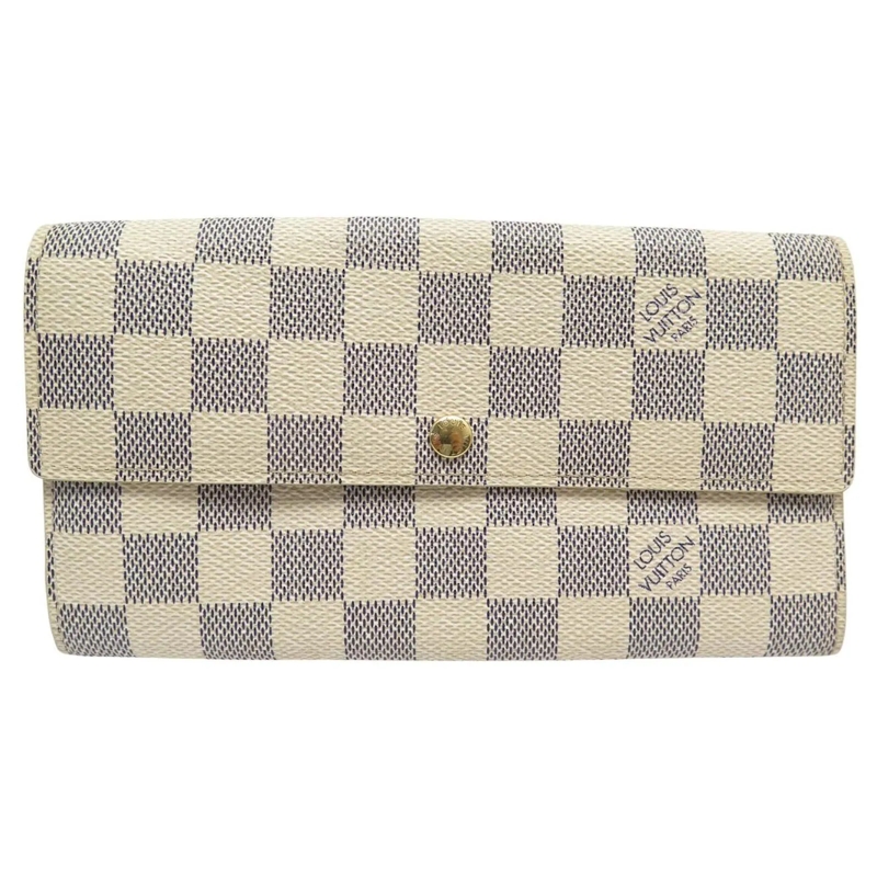 Louis Vuitton Geldbörse LOUIS VUITTON SARAH GELDBÃ–RSE N61735 AUS DAMIER A beige