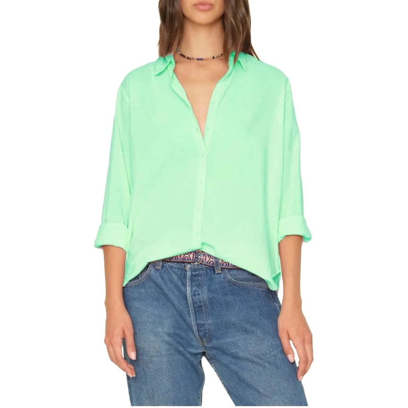 XIRENA Chemisier Xirena Beau Blouses Lichtgroen X5ctp111 grün