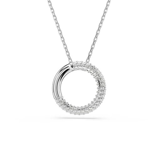 Swarovski Mittellange Halskette Swarovski Dextera Silver Coloured Necklace 5692737 Silber