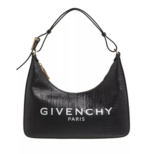 Givenchy Small Moon Cut Out Bag  Black Hobotas