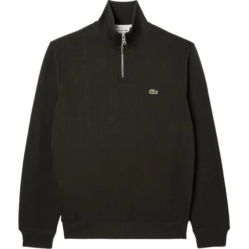 Lacoste Pull Trui zip grün